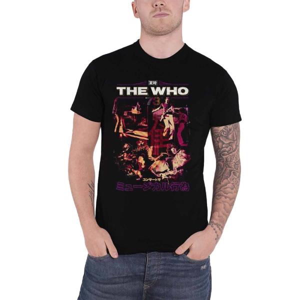 ザ・フー) The Who オフィシャル商品 ユニセックス Japan ´73 Tシャツ
