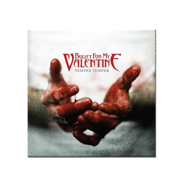 (ブレット・フォー・マイ・ヴァレンタイン) Bullet For My Valentine オフィシャル商品 Temper Temper フリッジマグネッ