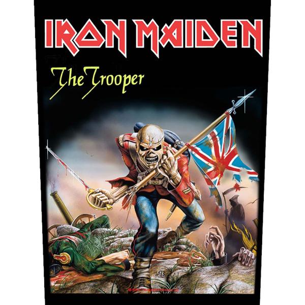 (アイアン・メイデン) Iron Maiden オフィシャル商品 The Trooper ワッペン パッチ RO8311 (マルチカラー)