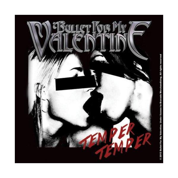 (ブレット・フォー・マイ・ヴァレンタイン) Bullet For My Valentine オフィシャル商品 Temper Temper コースター コルク