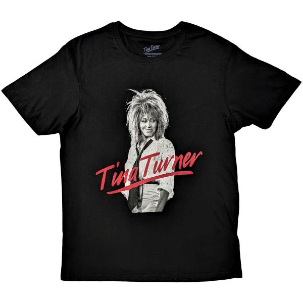 ティナターナー　Tシャツ ビンテージ ティナ・ターナー) Tina Turner オフィシャル商品 ユニセックス ロゴ T