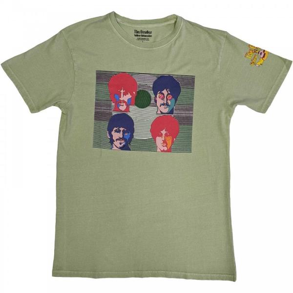 (ビートルズ) The Beatles オフィシャル商品 ユニセックス Yellow Submarine Magic Piano Tシャツ バックプリント 半袖 トッ