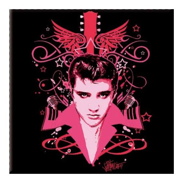 (エルヴィス・プレスリー) Elvis Presley オフィシャル商品 Let´s Face It フリッジマグネット 冷蔵庫 磁石 (1個) RO9545