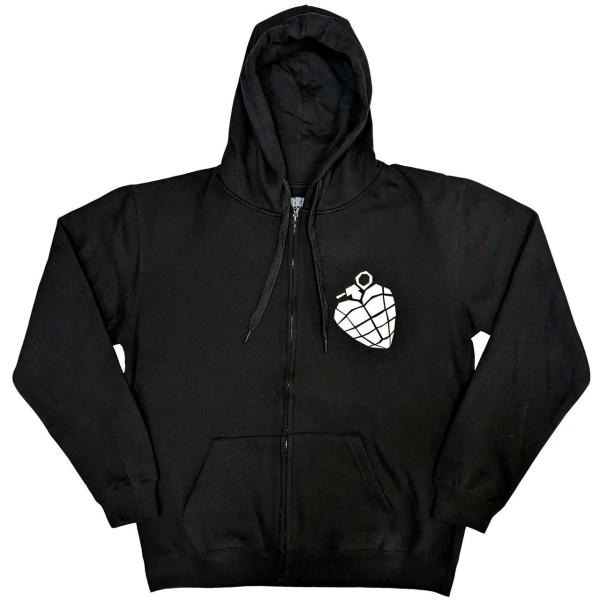 (グリーン・デイ) Green Day オフィシャル商品 ユニセックス American Idiot The Musical パーカー フルジップ フード付き