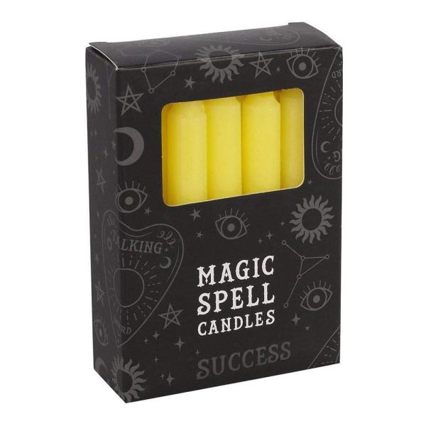 儀式にぴったりなスペルキャンドル。それぞれのカラーごとに異なるゴールをイメージしています。キャンドル1本のサイズ: 約10 x 1cm。香りなし。※キャンドルのみの販売です（キャンドルスタンドは含まれていません)。