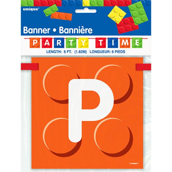 誕生日パーティーの飾りつけにぴったりなパーティーバナー。サイズ: 6フィート(1.82m)。