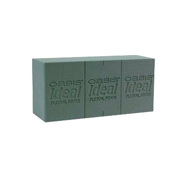 (オアシス) Oasis Ideal フローラルフォーム ブリック フラワーアレンジメント 生け花用 吸水スポンジ ST2295 (グリ