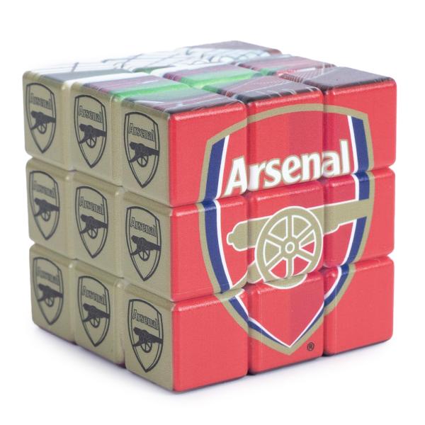 アーセナル フットボールクラブ Arsenal FC オフィシャル商品 パズルキューブ パズル TA11952 (レッド/ホワイト)
