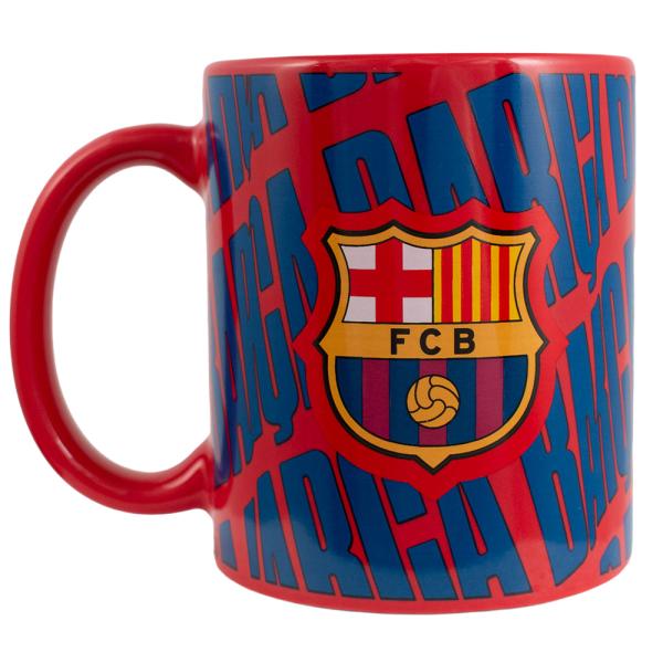 FCバルセロナ フットボールクラブ FC Barcelona オフィシャル商品 Barca 315ml マグ マグカップ コップ TA14181 (ブルー/