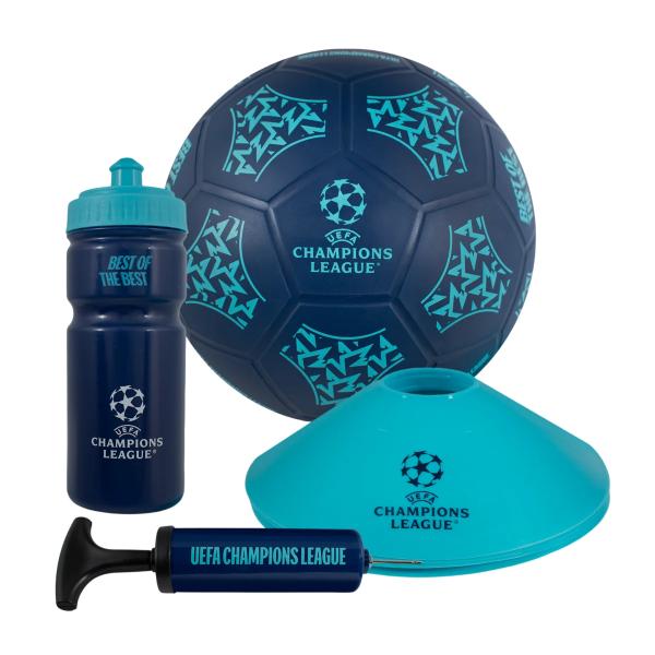 UEFA 欧州サッカー連盟 チャンピオンズリーグ オフィシャル商品 トレーニング サッカーボール セット TA14232 (ブ