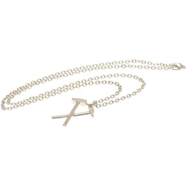 素材: メタル。L: 25cm。W: 20cm。チェーンの長さ: 51cm。デザイン: クレスト。仕上げ: シルバーめっき。オフィシャルライセンス商品。パッケージ: ブリスターパック。