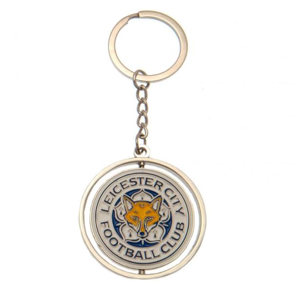 レスター・シティ フットボールクラブ Leicester City FC オフィシャル商品 スピナー キーリング キーホルダー TA655