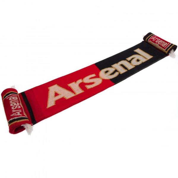 Arsenal マフラー アーセナル フットボールクラブ Arsenal FC オフィシャル商品 ツートン