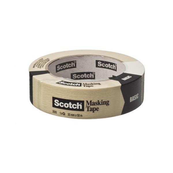 (スコッチ) Scotch マスキングテープ 塗装 ペイント DIY用品 2010 Basic 36mm x 50m WI1391 (ワンカラー)