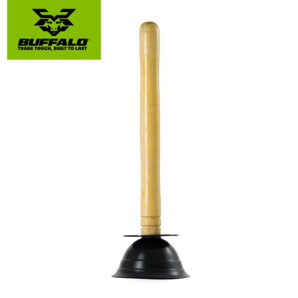 (バッファロー) Buffalo ラージ ラバーカップ プランジャー バス シャワー 125mm WI292 (ワンカラー)