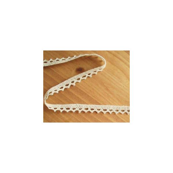 小物や子供服に可愛い手芸用レースです◆素材：リネン(麻）綿◆サイズ：約0.8ｃｍ幅◆カラー：ベージュ系の麻色です[配送方法目安]メール便166円
