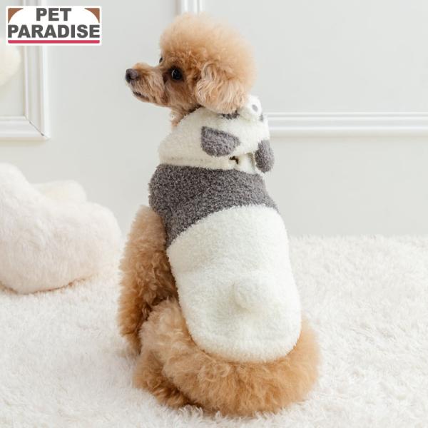 ⭐️ペット服　パーカー付きフリースサロペット⭐️ PET PARADISE（ペットパラダイス） 犬服 冬 コスチューム パーカー