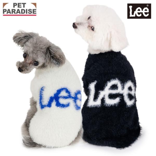 Lee（リー） 犬 服 冬 フェザー ニット 小型犬 | 保温 暖かい 防寒
