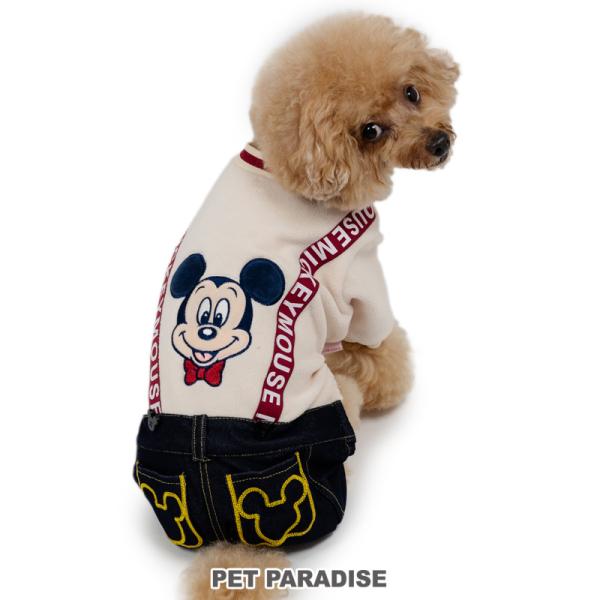 Disney（ディズニー） ミッキー 犬 服 冬 サスペンダー 付き パンツ