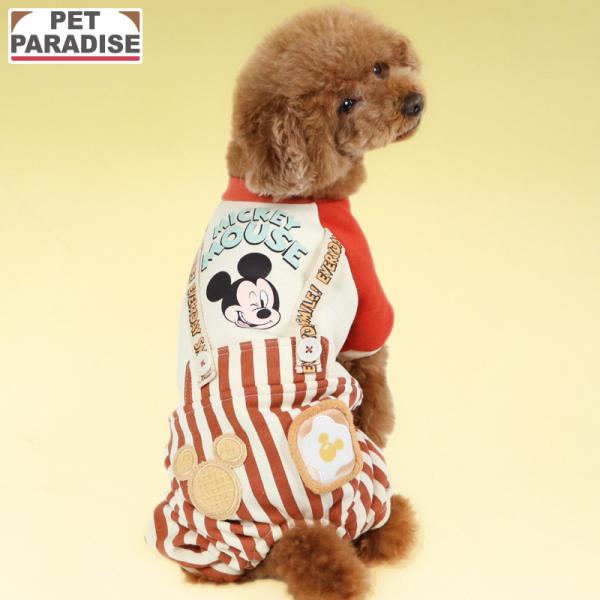 Disney（ディズニー） ミッキーマウス 犬 服 春 ストライプ柄 パンツ