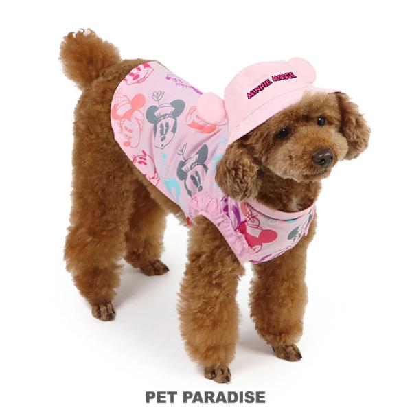 Disney（ディズニー） 犬 服 春夏 Tシャツ 小型犬 バケットハット付き