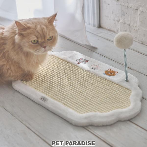 ■主素材/板：パーティクルボード、麻　おもちゃ：ポリエステル　バネ：合金　ネジ：ステンレス■お手入れ方法/*汚れた場合は、柔らかい布で拭き取ってください。★HOTキーワード★ネコ ねこ cat 猫用品 室内用 子猫 かわいい 可愛い イヌ ...