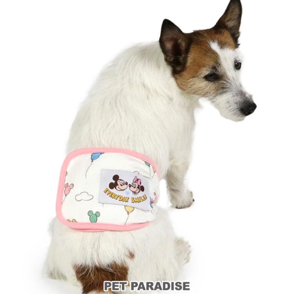 Disney（ディズニー） ミッキー 犬 服 春 風船柄 マナーベルト 抗菌