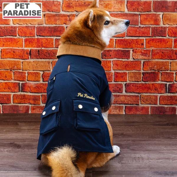 PET PARADISE（ペットパラダイス） 犬 服 冬 襟付き ジャケット 小型犬