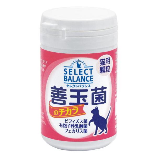 [Release date: October 6, 2024]4541851004312セレクトバランス 善玉菌のチカラ 猫用（顆粒） 45g（猫用サプリメント お腹 整腸 ビール酵母 乳酸菌）乳酸菌ゴールドがリニューアル！母乳に含まれるラ...