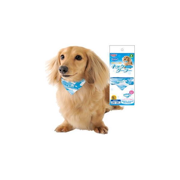 4903588241567ペティオ ネッククーラー カモフラ ブルー S（ひんやり バンダナタイプ クール 熱中症対策）夏のお散歩にとっても便利！気化熱でひんやり快適！水にぬらして巻くだけです！ポリマーが水をしっかり吸収し、蒸発する際の気化...