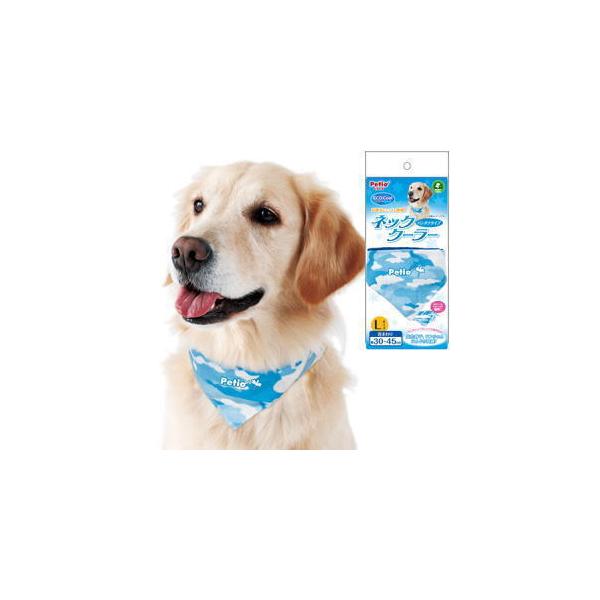 4903588241604ペティオ ネッククーラー カモフラ ブルー L（ひんやり バンダナタイプ クール 熱中症対策）夏のお散歩にとっても便利！気化熱でひんやり快適！水にぬらして巻くだけです！ポリマーが水をしっかり吸収し、蒸発する際の気化...
