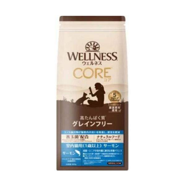 他サイト： ウェルネス コア 室内猫用（1歳以上） サーモン 800g（キャットフード グレインフリー）の商品画像