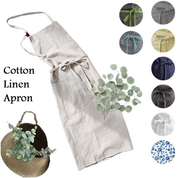 ナチュラルで優雅な雰囲気が漂う、上質なエプロンです。■特長ナチュラルな風合い：コットンとリネンの素材が持つ自然な風合いは、料理空間に温かく落ち着いた雰囲気をもたらします。シンプルながらも上品なデザインで、モダンなインテリアにも調和します。軽...