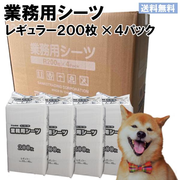 ペットシーツ レギュラー 800枚 薄型 トイレシート ペットシート 人気 送料無料 まとめ買い 大容量 安い 多頭飼い 犬 猫 業務用