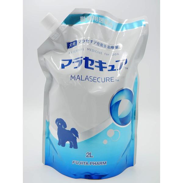 【【動物用医薬品】犬用 マラセキュアの商品詳細】<br>●犬用マラセチア皮膚炎治療薬<br>●国産<br>【使用方法】<br>・犬の被毛を温湯又は水で十分に湿らせ、本剤を全身に擦り込むように泡...