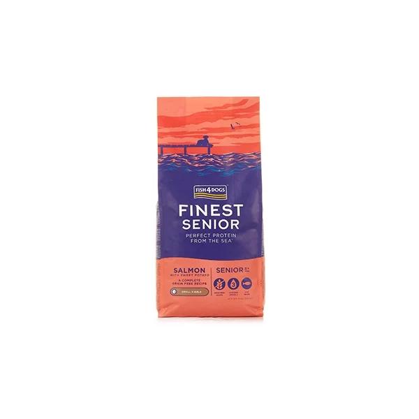 フィッシュ4 フィッシュ4ドッグ ファイネストサーモン シニア小粒 6kg