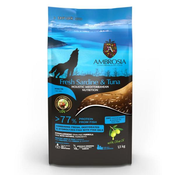 AMBROSIA（アンブロシア） アンブロシアHMN サーディン＆ツナオリーブ