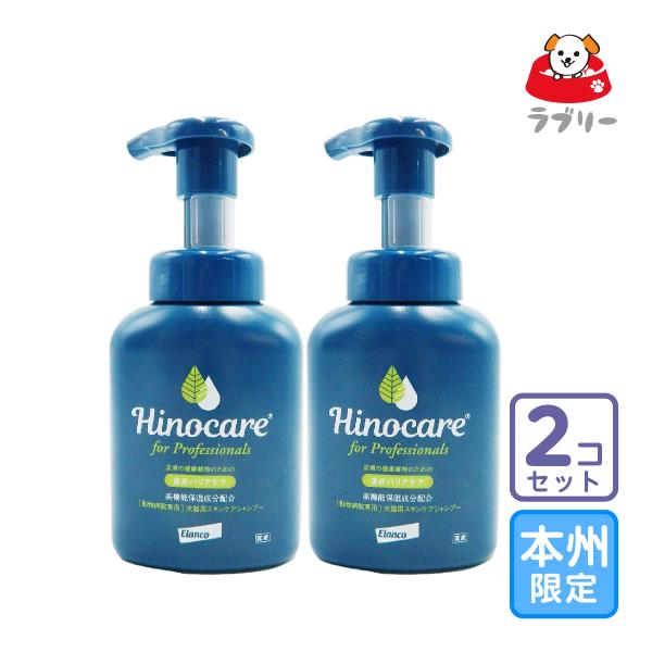 お届け先本州・四国限定/2本セット「ヒノケア for プロフェッショナルズ スキンケアシャンプー」三ビ【0680】