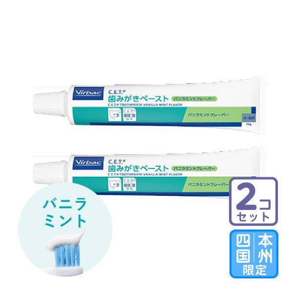 お届け先本州・四国限定/2本セット「C.E.T.歯みがきペースト バニラミント」三ビグ【2598】