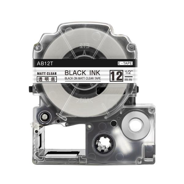 ★高品質なのに低価格！★裏紙の中央にスリット（切込み）が入っているのではがしやすい！KING JIM TEPRA PRO用互換テープカセットテープ幅　：12ｍｍテープ長さ：8ｍ※ハーフカット機能には対応しておりません※メーカー純正品ではあり...