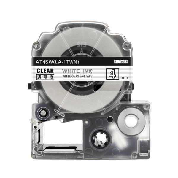 テプラ4mmテープ 2個付き テプラ TEPRA PRO【純正】テープ スタンダード 幅4mm 黄ラベル