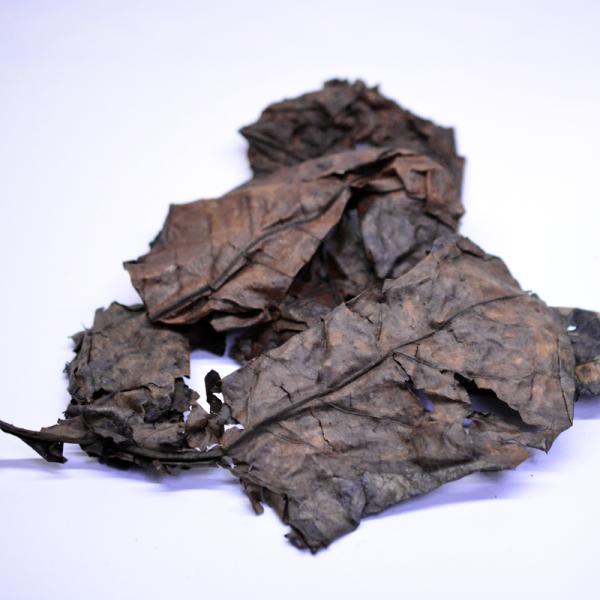 じっくり熟成させたモモタマナの葉（マジックリーフ）です。水槽に入れることで高濃度のタンニンやフミン酸が溶けだして水質を弱酸性に保ちます。熟成によって葉の繊維が柔らかくなり自然な風合いと落ち着いた色合いのレイアウト素材になります。内容量：15...