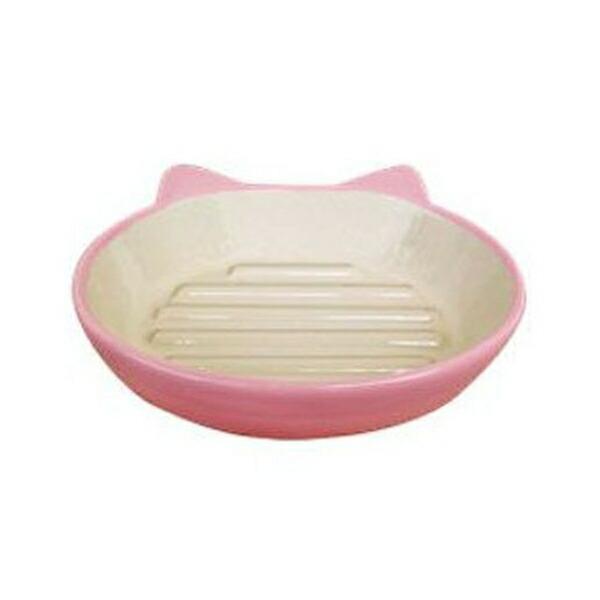 他サイト： ◇プラッツ イージーダイナー キャットディッシュ ピンクの商品画像