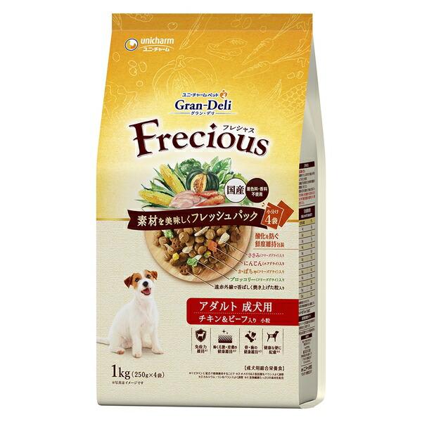 他サイト： ◇ユニ・チャーム(unicharm) グラン・デリ フレシャス アダルト成犬用 チキン＆ビーフ入り 1kgの商品画像