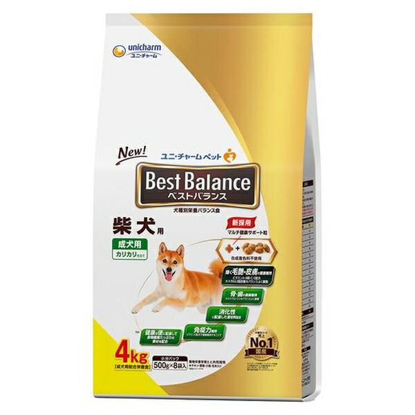 他サイト： ◇ユニ・チャーム ベストバランス カリカリ仕立て 柴犬用 4kgの商品画像
