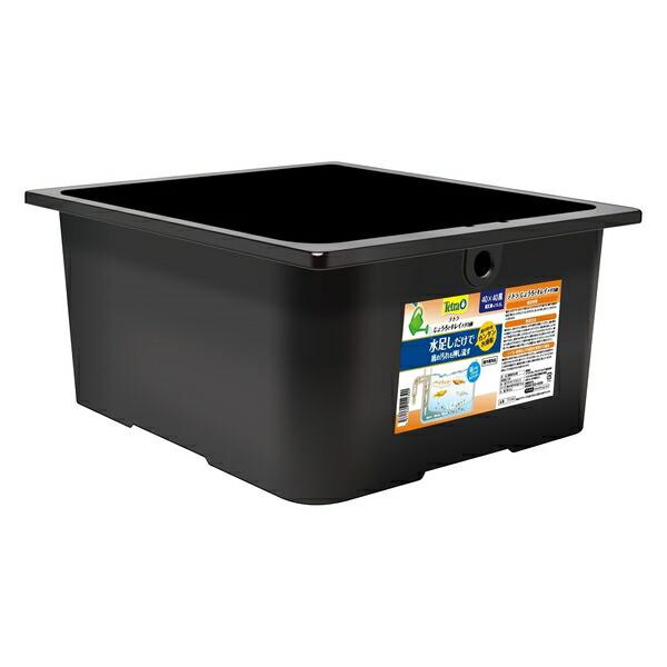 他サイト： スペクトラム ブランズ ジャパン テトラ じょうろでキレイメダカ鉢 40×40 黒 [4571269554390]の商品画像