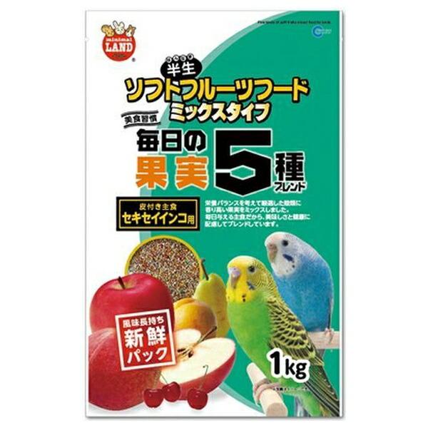 他サイト： ◇マルカン MB-201毎日の果実5種ブレンドセキセイインコ用の商品画像
