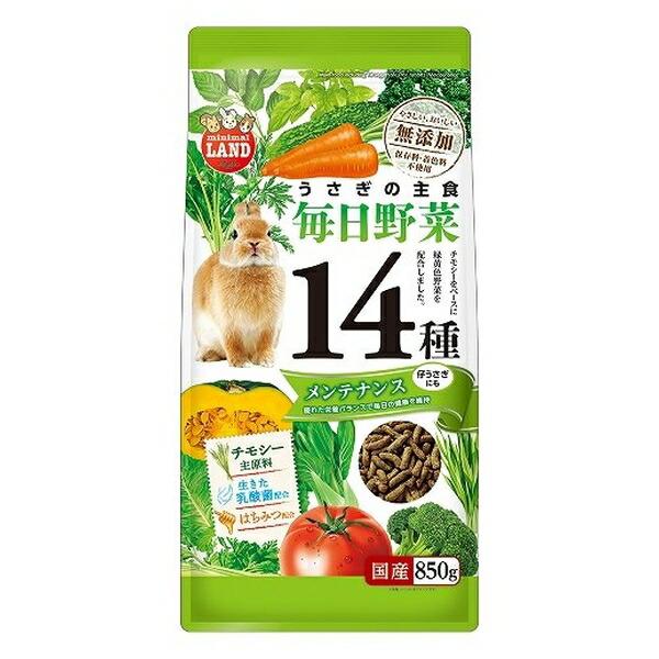 他サイト： ◇マルカン ML-522うさぎの毎日野菜14種メンテナンス850gの商品画像