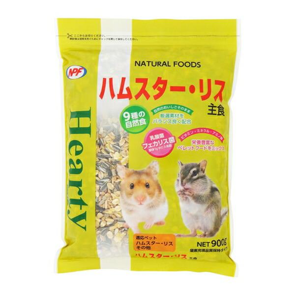 他サイト： ◇ナチュラルペットフーズ ハーティーハムスター・リス 900gの商品画像