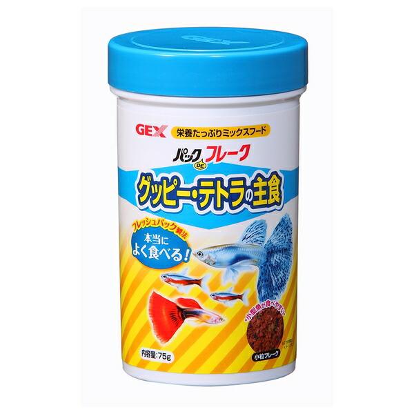 他サイト： ◇ジェックス パックDEフレーク グッピー・テトラの主食の商品画像